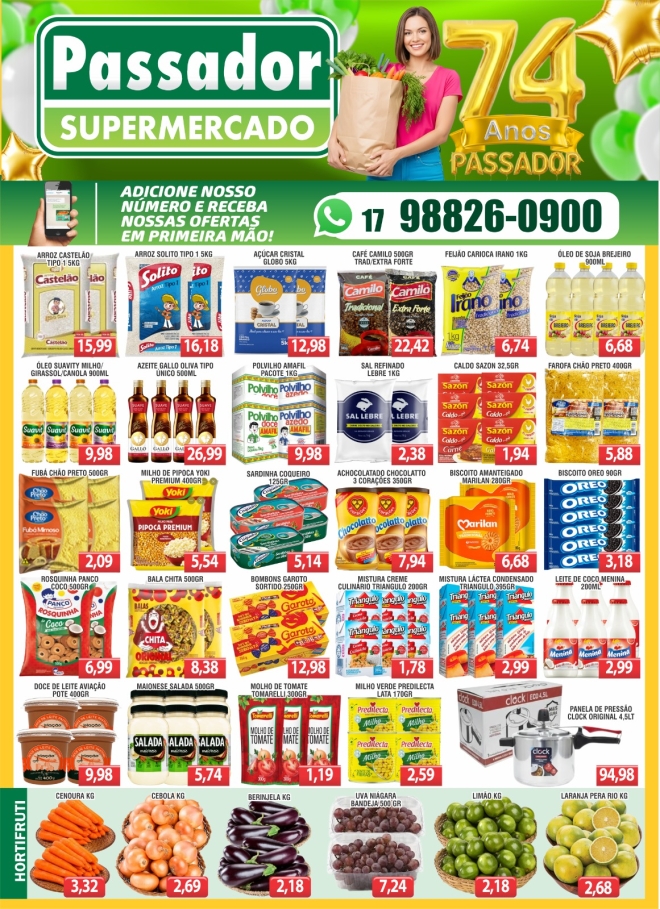 Tablóide de Ofertas | Supermercado Passador